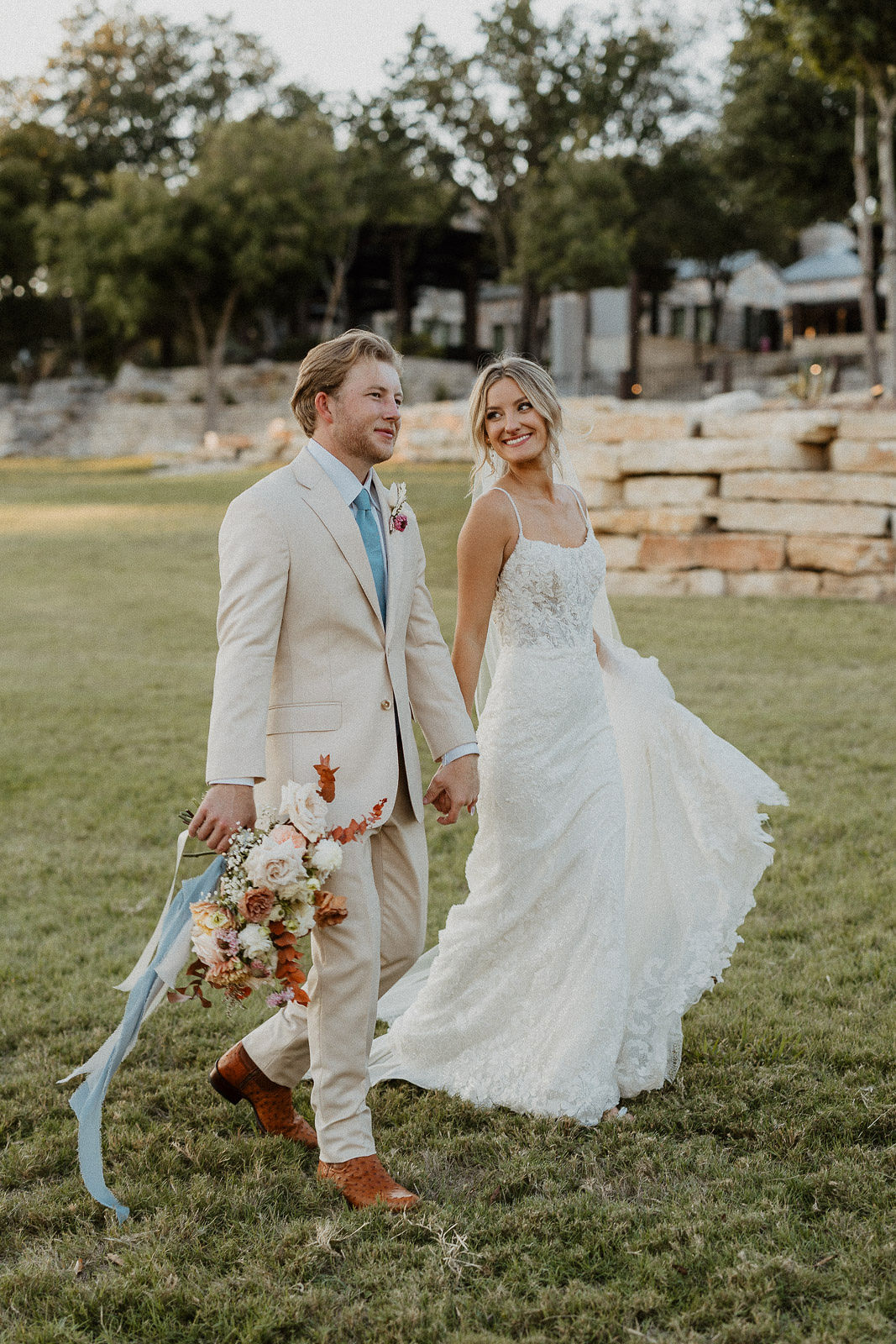 Hill country wedding
