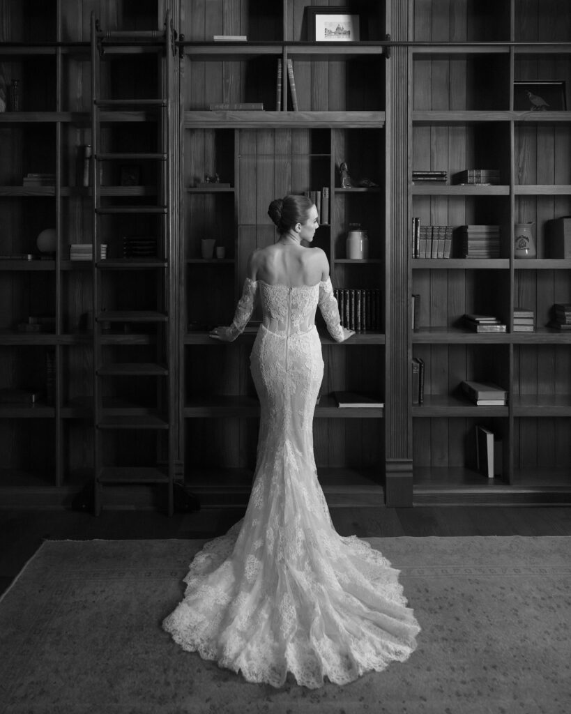 An editorial style bridal portrait session with Hill Country wedding planner Lila Lane Events