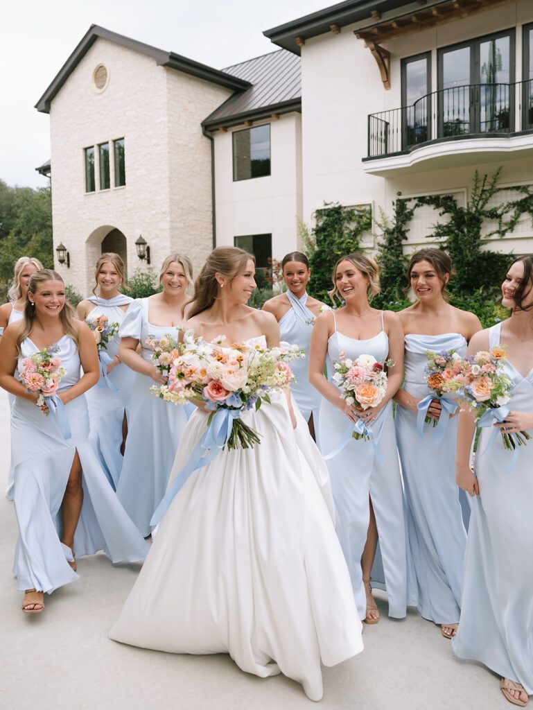 Choosing your bridal party carefully is one of the first items on your list of what to do after getting engaged