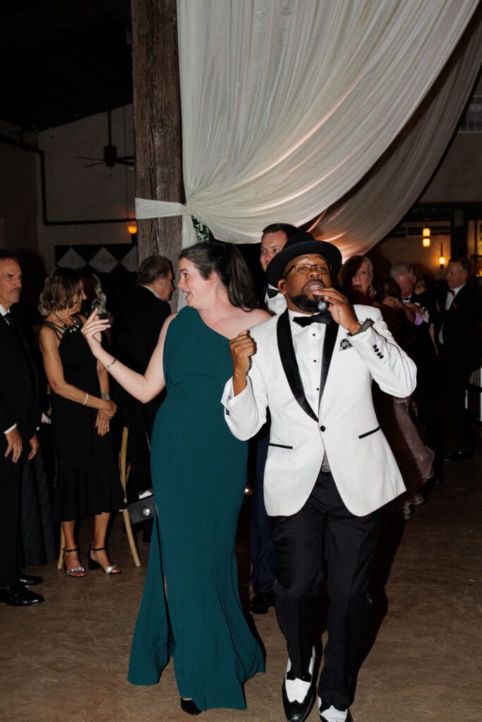 second line into reception
