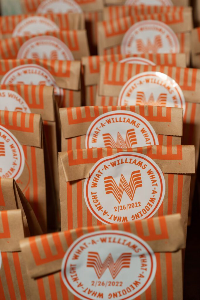 late night whataburger for wedding guests