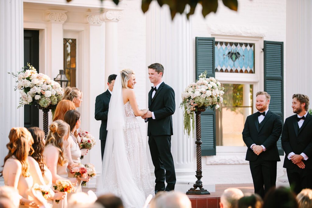 Sweet couple getting married