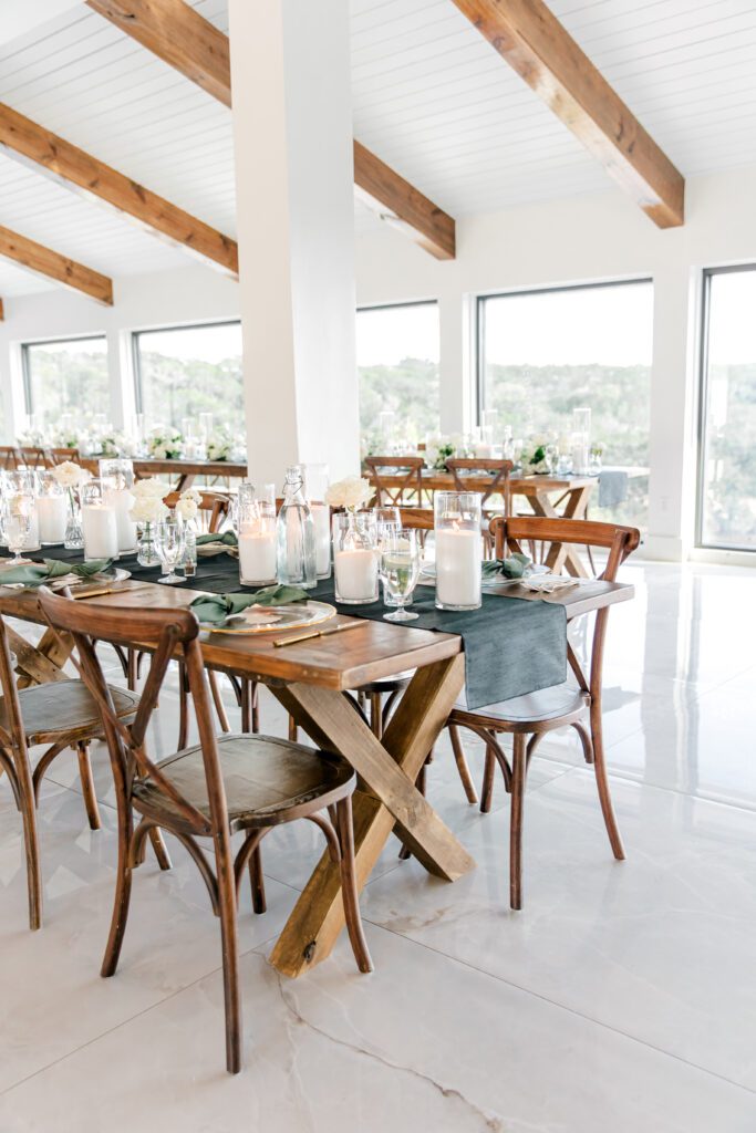 Wedding reception design