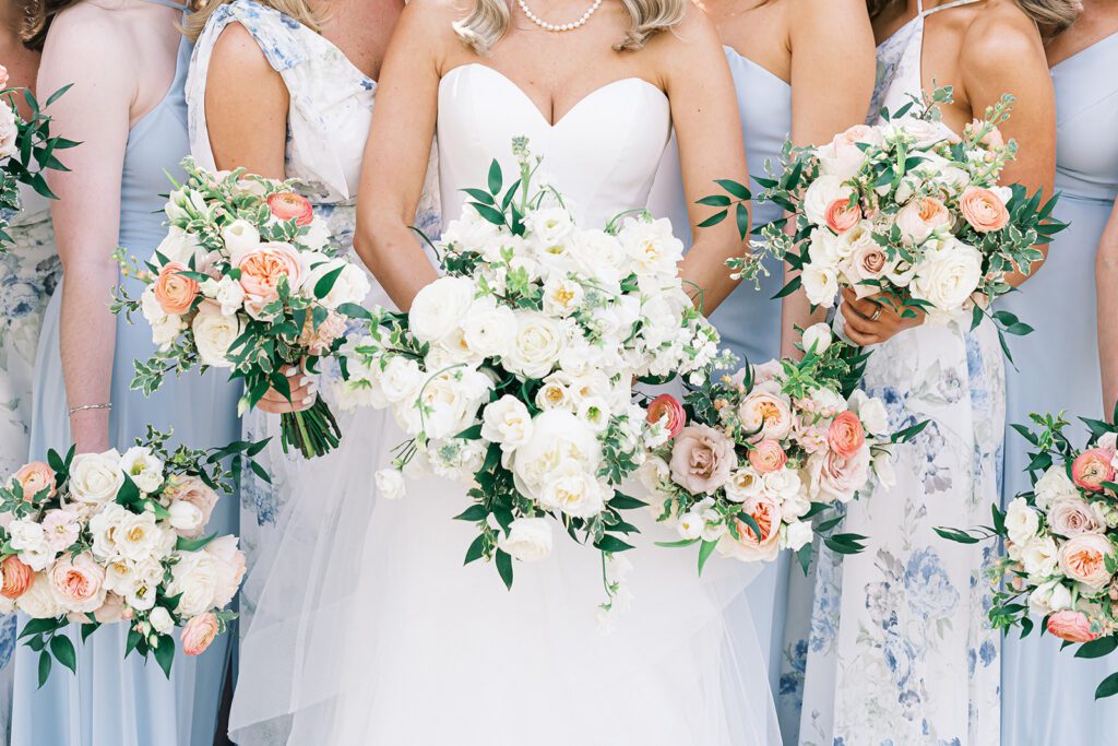 Personalized wedding ideas can include favorite blooms