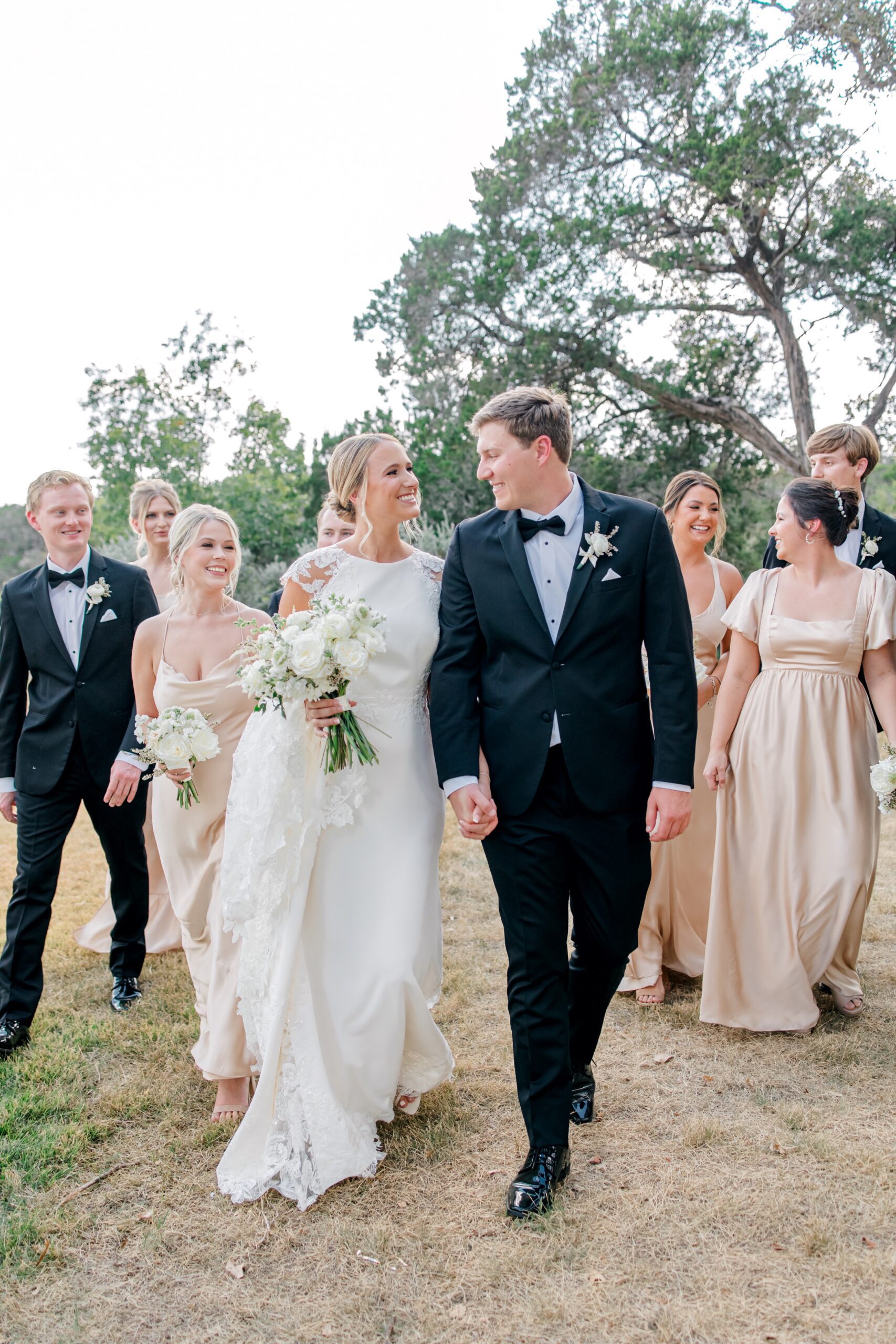 Newlyweds who thought about their wedding guest experience