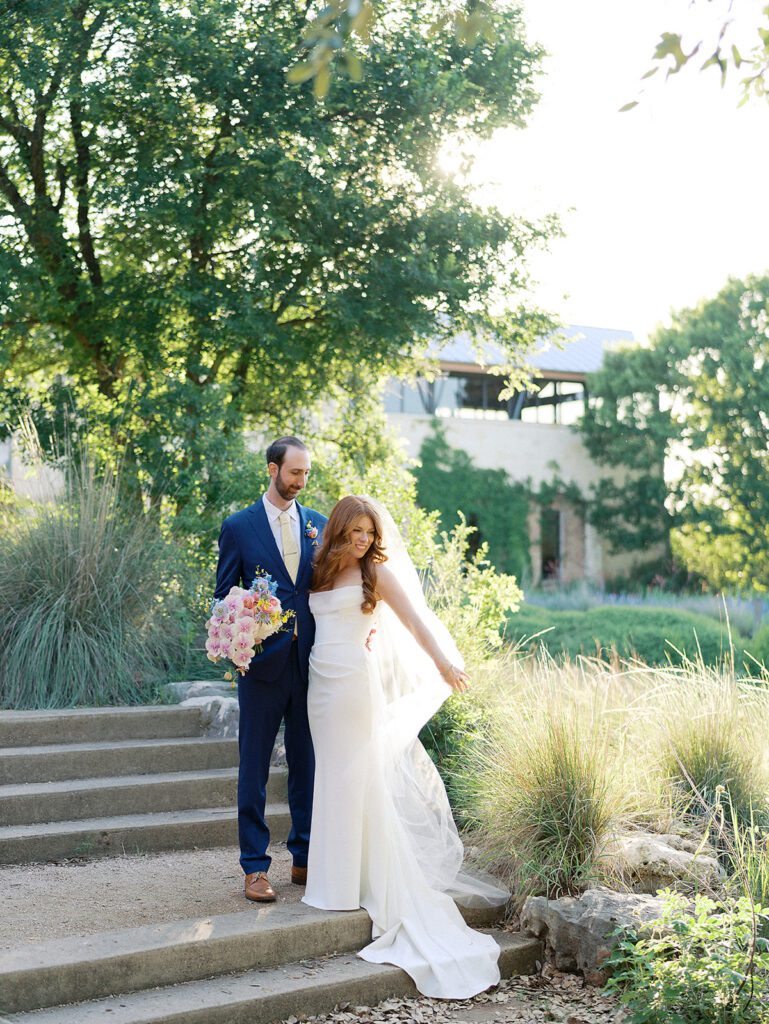 LBJ wedding couple