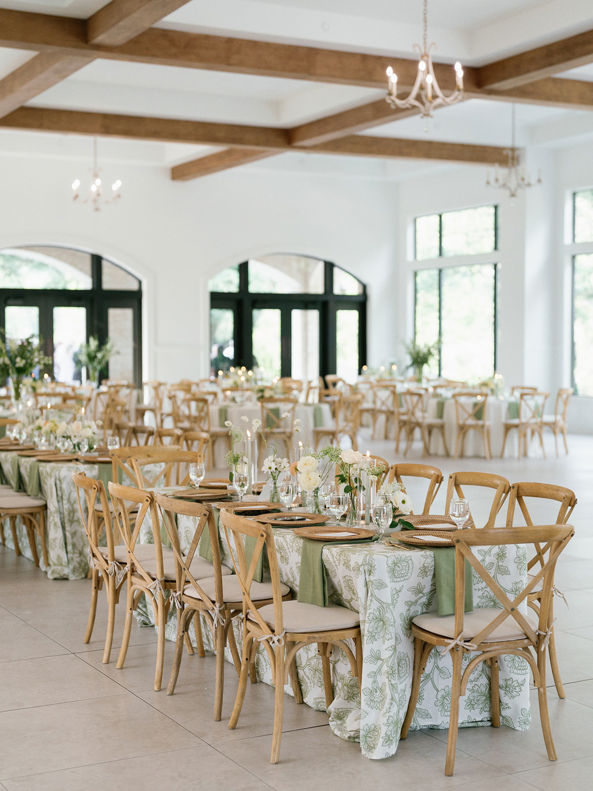 Reception space and decor